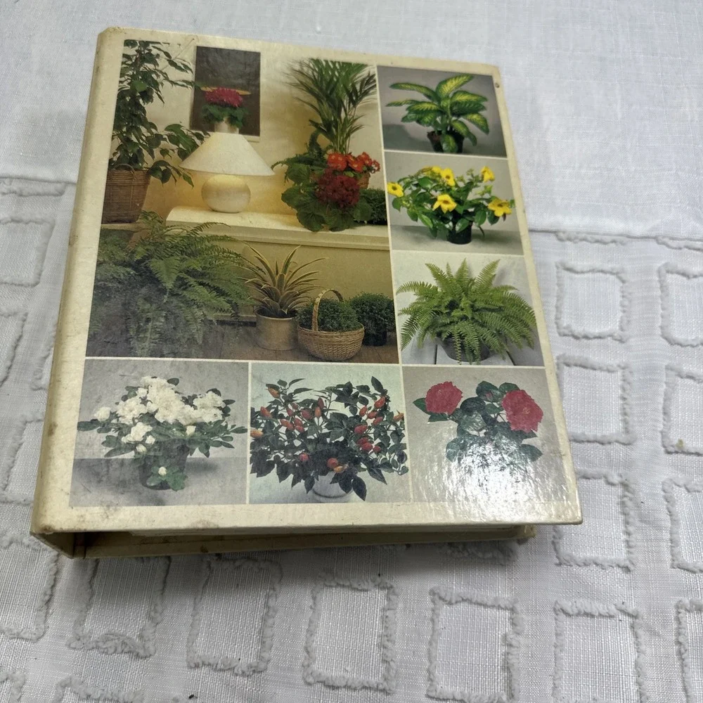 Vintage Success with House Plants 3-Ring Binder Gardening Reference Guide Book